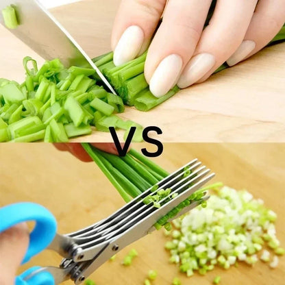 Multipurpose Stainless Steel Herb Cutting Scissors