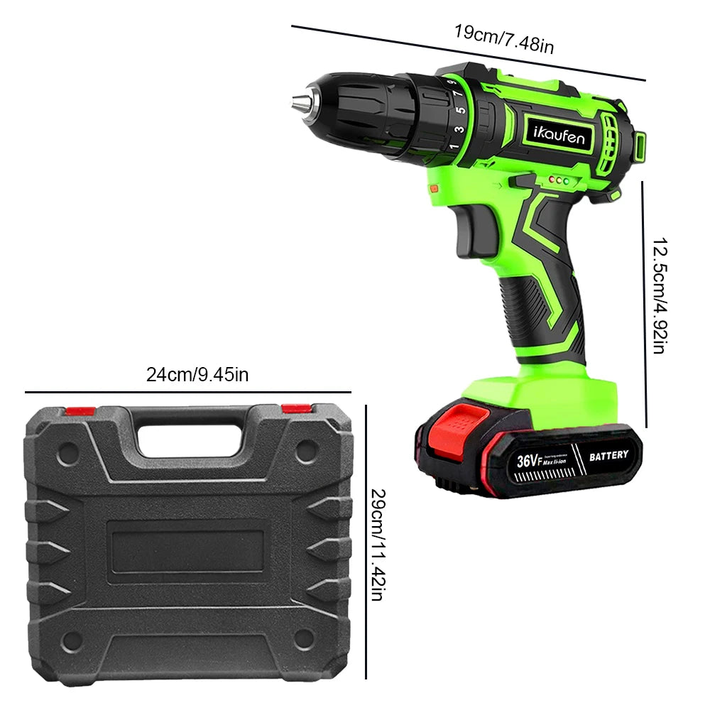 21V Cordless Rechargeable Drill