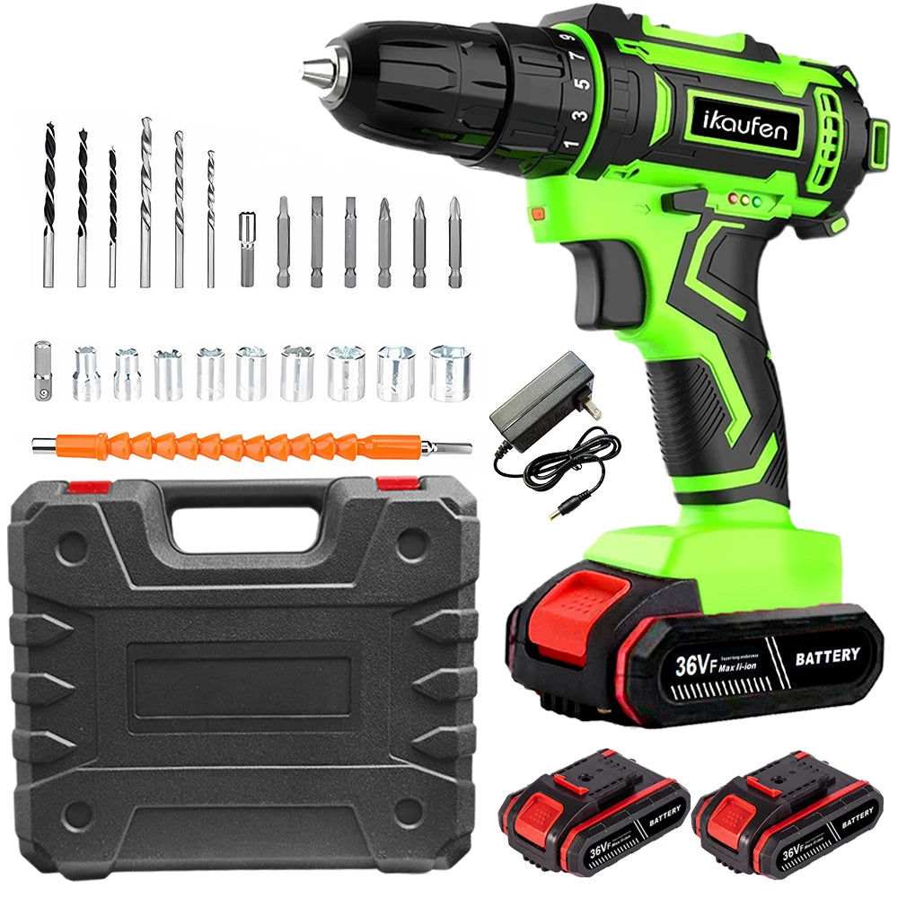 21V Cordless Rechargeable Drill