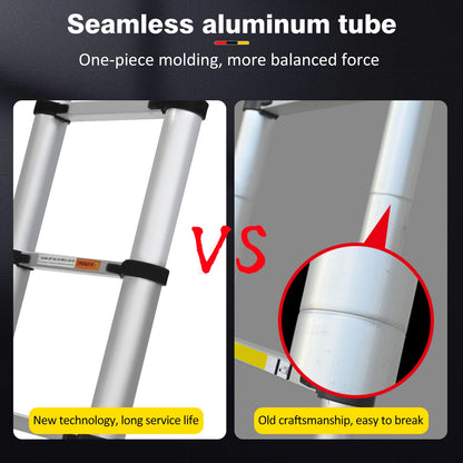 3.8M / 5M Aluminium Telescopic Ladder