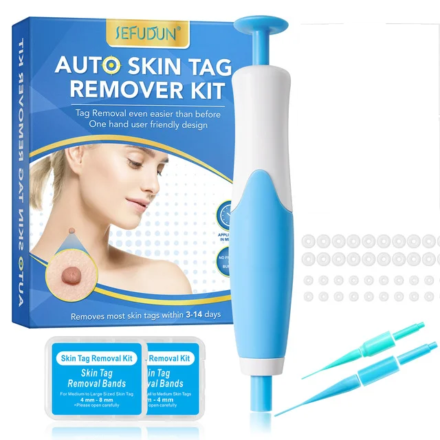 2 IN 1 Auto Skin Tag Remover Kit