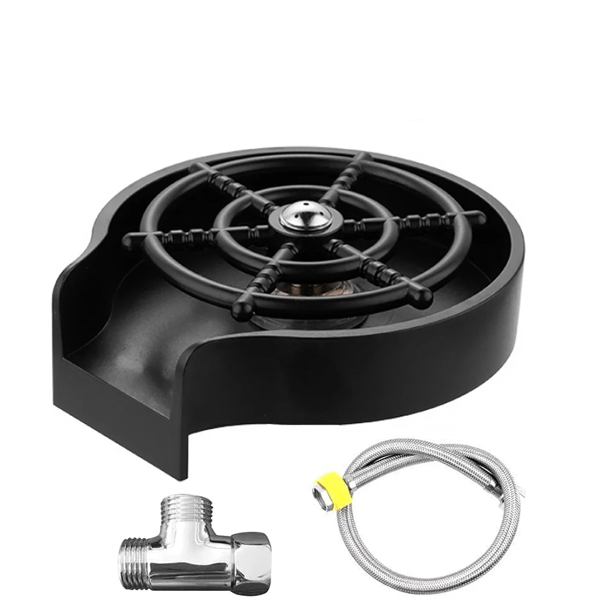 High-Pressure Glass Rinser for Kitchen Sink