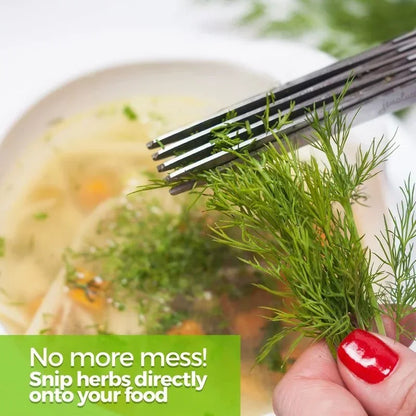 Multipurpose Stainless Steel Herb Cutting Scissors