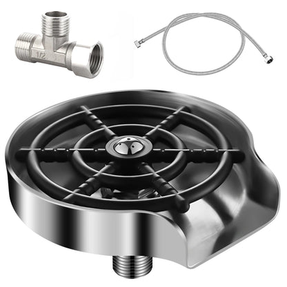 High-Pressure Glass Rinser for Kitchen Sink