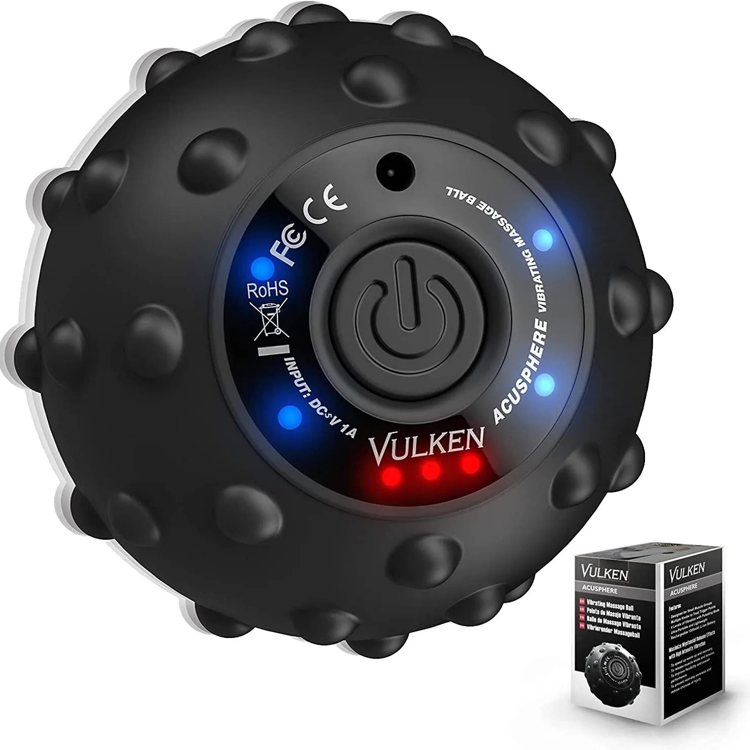 4-Speed Vibrating Massage Ball