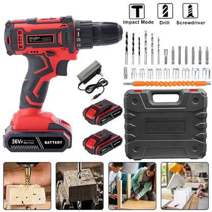 21V Cordless Rechargeable Drill