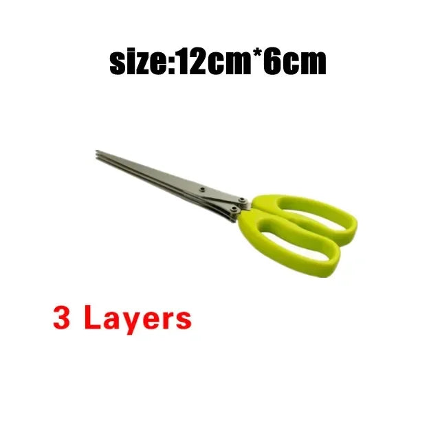 Multipurpose Stainless Steel Herb Cutting Scissors